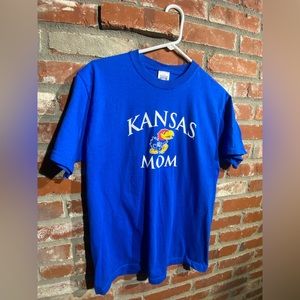 Vintage KU mom tee